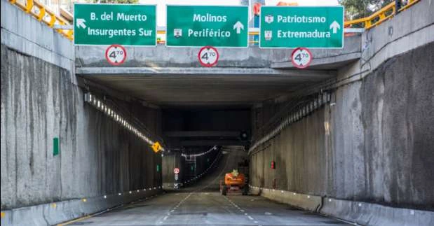 Puente vehicular inferior Constituyentes – Observatorio